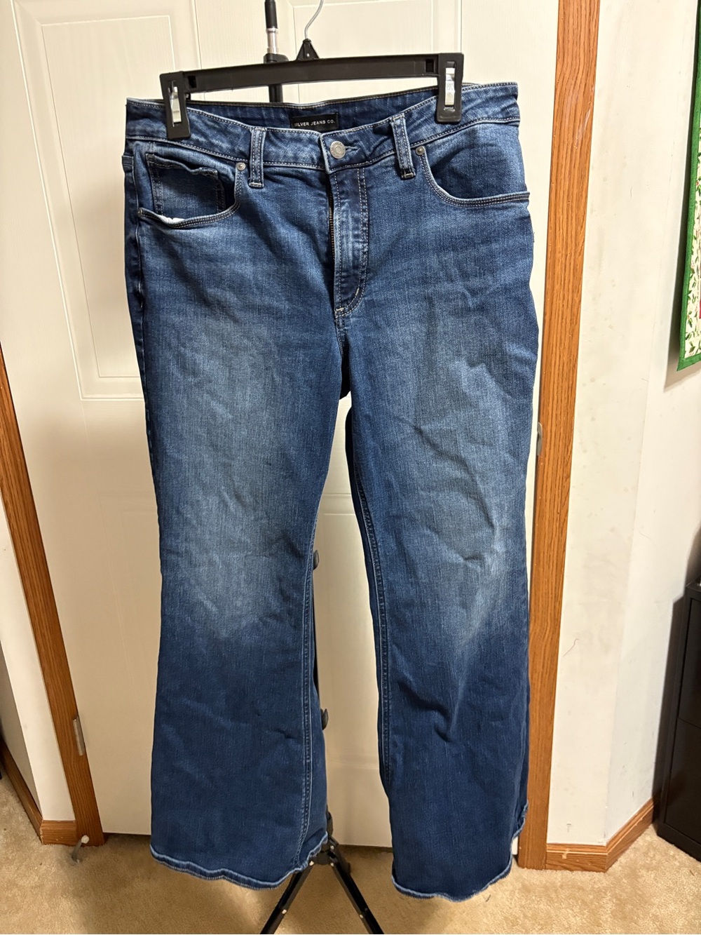 Silver Jeans Men's Dark Blue Bootcut Jeans